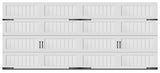 Long carriage panel garage door 